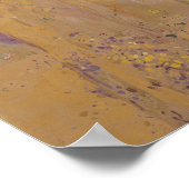 Tree Against a Yellow Background, 1901 Poster (Ecke)