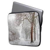 Tree Alley | Stupinigi Parc, Italien Laptopschutzhülle (Vorderseite Links)