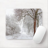 Tree Alley | Stupinigi Parc, Italien Mousepad (Mit Mouse)