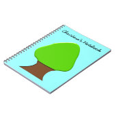 Tree Anpassbare Notebooks Notizblock (Linke Seite)