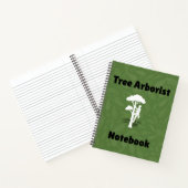 tree arborist notizblock (Innenseite)