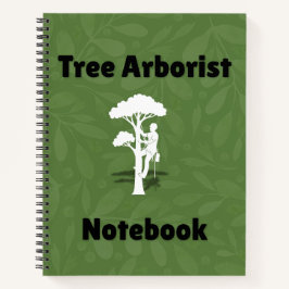 tree arborist notizblock