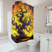 Tree Art Duschvorhang (Beispiel)