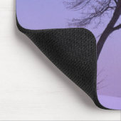 Tree auf dem Schneefeld Chippewa-Landkreis Mousepad (Ecke)