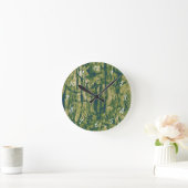 Tree bark camouflage pattern runde wanduhr (Zuhause)