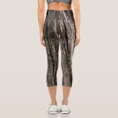 Tree Bark Capri Leggings (Rückseite)