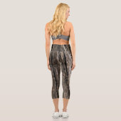 Tree Bark Capri Leggings (Rückseite)