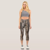 Tree Bark Capri Leggings (Vorderseite)