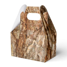 Tree Bark Favor Box