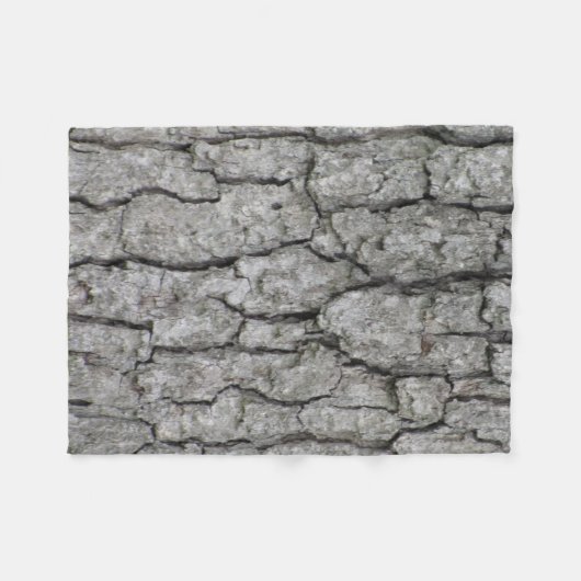 Tree Bark Fleecedecke (Vorderseite (Horizontal))