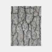 Tree Bark Fleecedecke (Vorderseite)