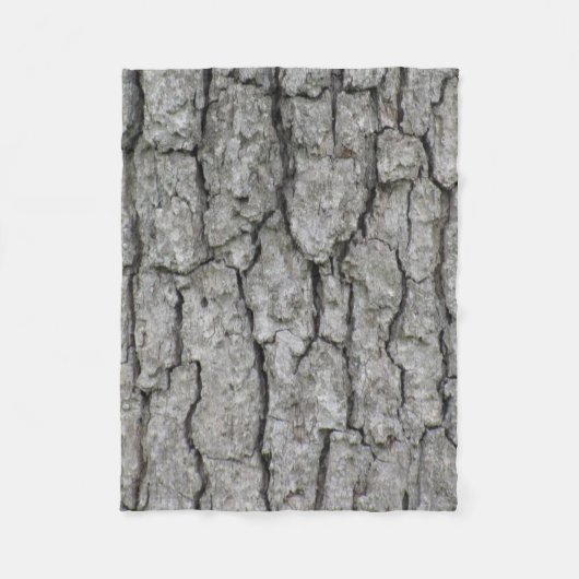 Tree Bark Fleecedecke (Vorderseite)