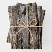 Tree Bark Geschenkpapier Set (Beispiel)