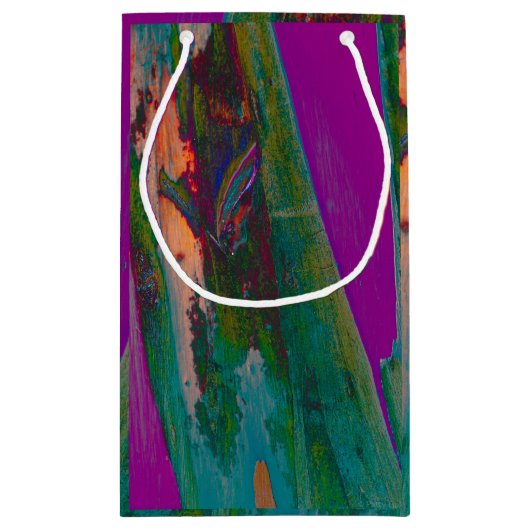 Tree bark Gift Bag Kleine Geschenktüte (Rückseite)