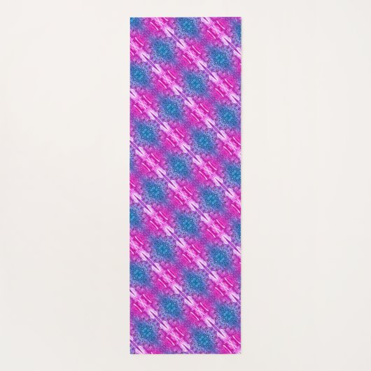 Tree Bark Ikat Miami Yogamatte (Rückseite)