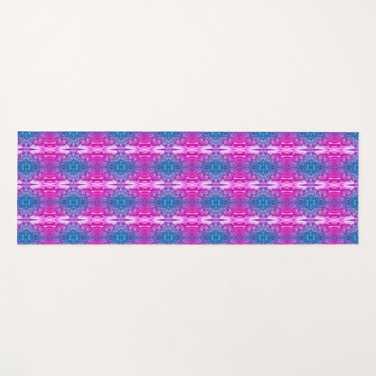 Tree Bark Ikat Miami Yogamatte (Vorderseite (Horizontal))