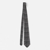 Tree Bark Print Necktie Krawatte (Rückseite)