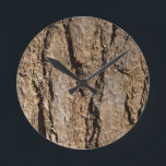 TREE BARK RUNDE WANDUHR<br><div class="desc"></div>