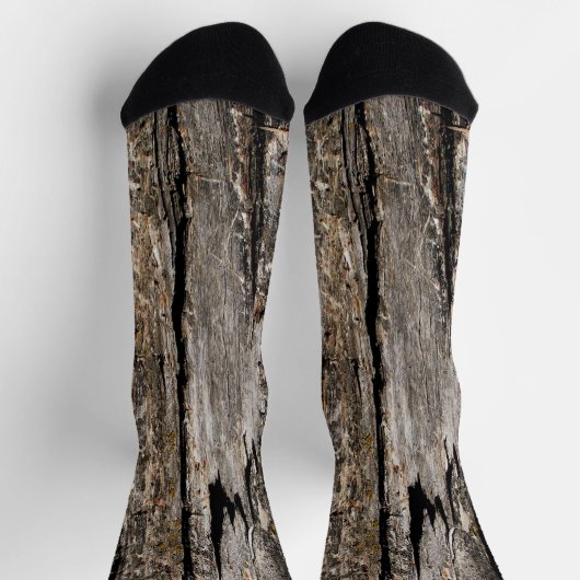 Tree Bark Socken (Oben)