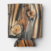 Tree Bark Texture Cool einzigartig Dosenkühler (Vorderseite)