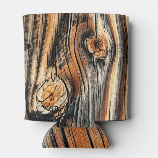 Tree Bark Texture Cool einzigartig Dosenkühler (Rückseite)