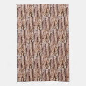 Tree Bark Texture Cool einzigartig Geschirrtuch (Vertikal)