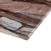 Tree Bark Texture Cool einzigartig Schneidebrett (Ecke)