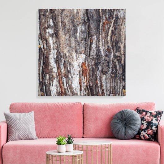 Tree Bark Texture Leinwanddruck (Insitu (Wohnzimmer))