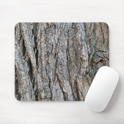 Tree Bark Texture Mousepad (Mit Mouse)