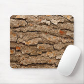 Tree Bark Texture Mousepad (Mit Mouse)