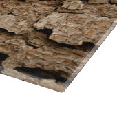 Tree Bark Texture Schneidebrett (Ecke)