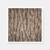 Tree Bark Texture Serviette (Vorderseite)
