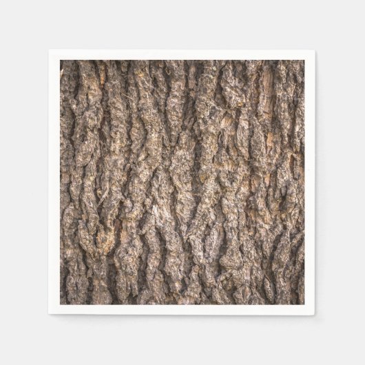 Tree Bark Texture Serviette (Vorderseite)