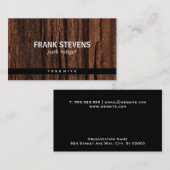 Tree Bark Visitenkarte (Vorne/Hinten)