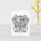 Tree Bauer Arbor Day Gift_1 Karte (Gelbe Blume)
