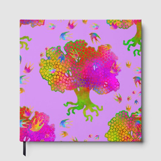 Tree Birds Evensong Gästebuch (Vorderseite)