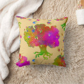 Tree Birds Sunshine Kissen (Decke)