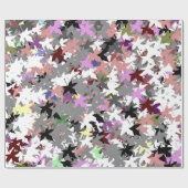 TREE-BLÄTTER GESCHENKPAPIER (Flach)