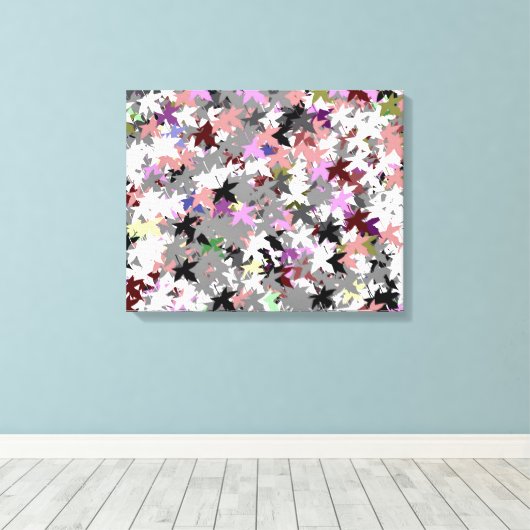 TREE-BLÄTTER LEINWANDDRUCK (Insitu (Holzboden))