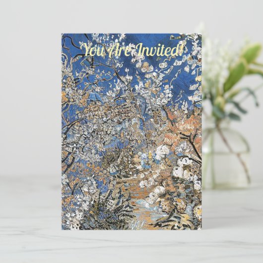 TREE BLOSSOM EINLADUNG (Stehend Vorderseite)