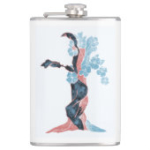 Tree Blossom Flachmann (Vorderseite)