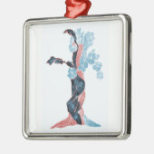 Tree Blossom Ornament Aus Metall (Links)