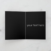 Tree Blues Feiertagskarte (Innenseite)