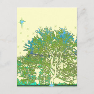 Tree Blues Postkarte
