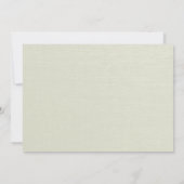 Tree Branches Hochzeitseinladungen Einladung (Rückseite)