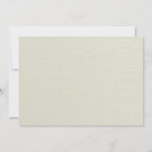 Tree Branches Hochzeitseinladungen Einladung (Rückseite)