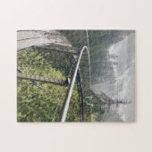 Tree Bridge Wandern Kanada Natur Puzzle (Horizontal)