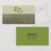 Tree Business Card Visitenkarte (Vorne/Hinten)