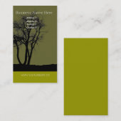 Tree Business Card Visitenkarte (Vorne/Hinten)