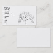 Tree Business Card Visitenkarte (Vorne/Hinten)